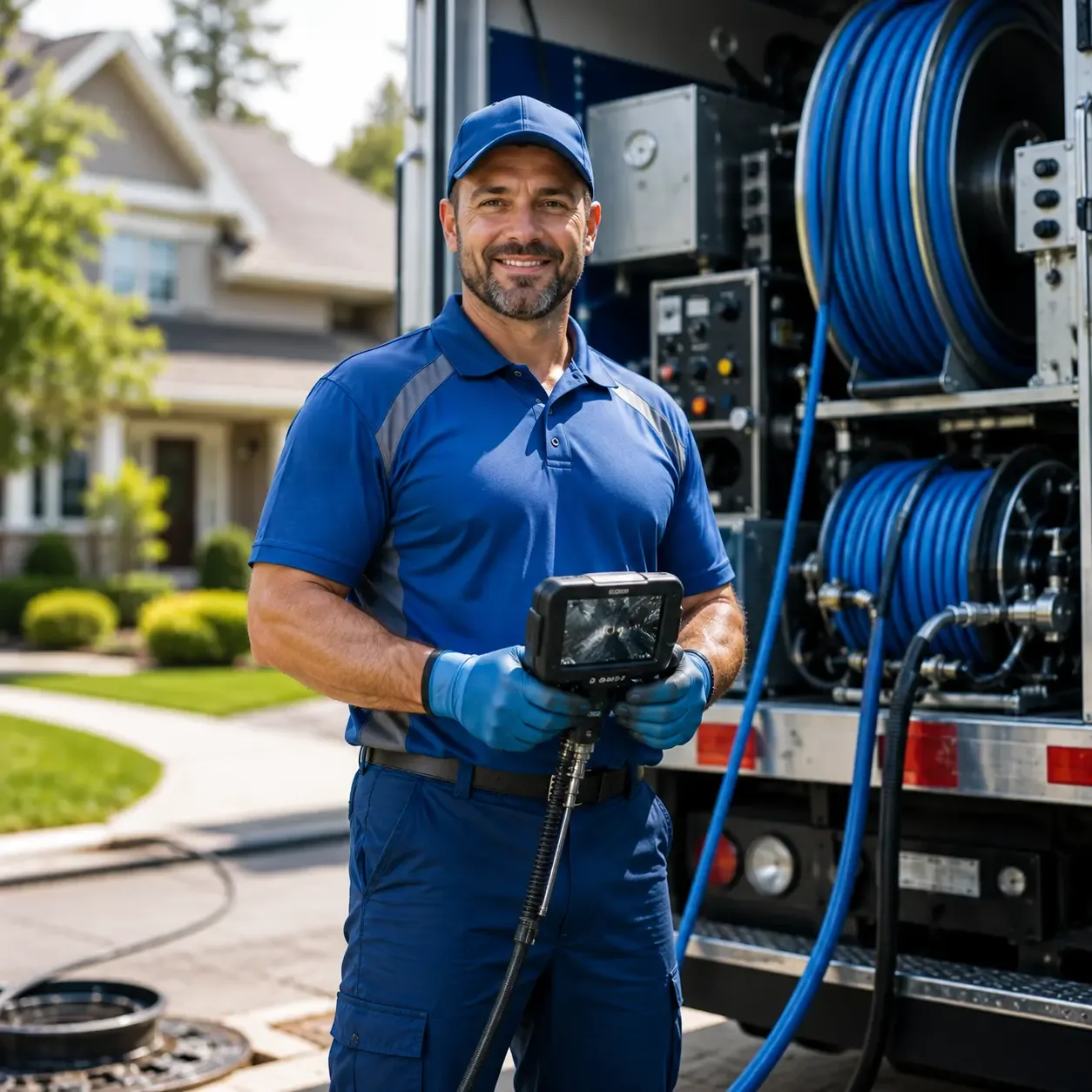 Local outdoor drain cleaning specialists in Hales Corners, WI